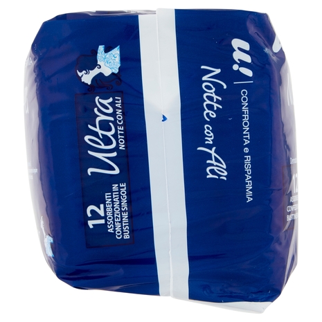 12 Assorbenti Notte Ultra con Ali U! Confronta e Risparmia